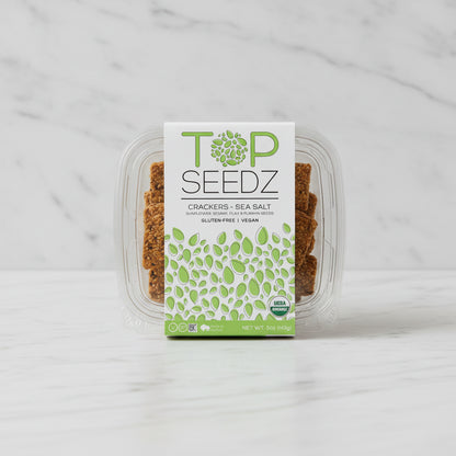 Sea Salt Seed Crackers