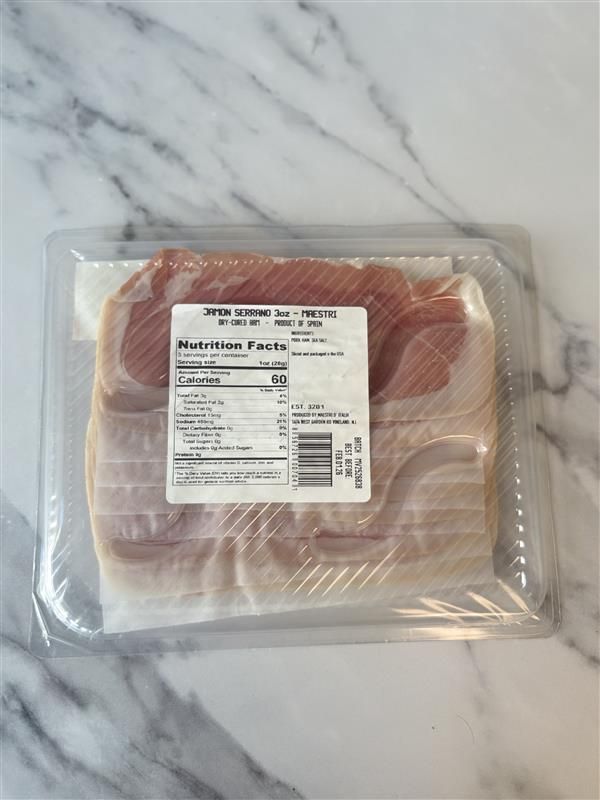 Maestri Sliced Jamon Serrano