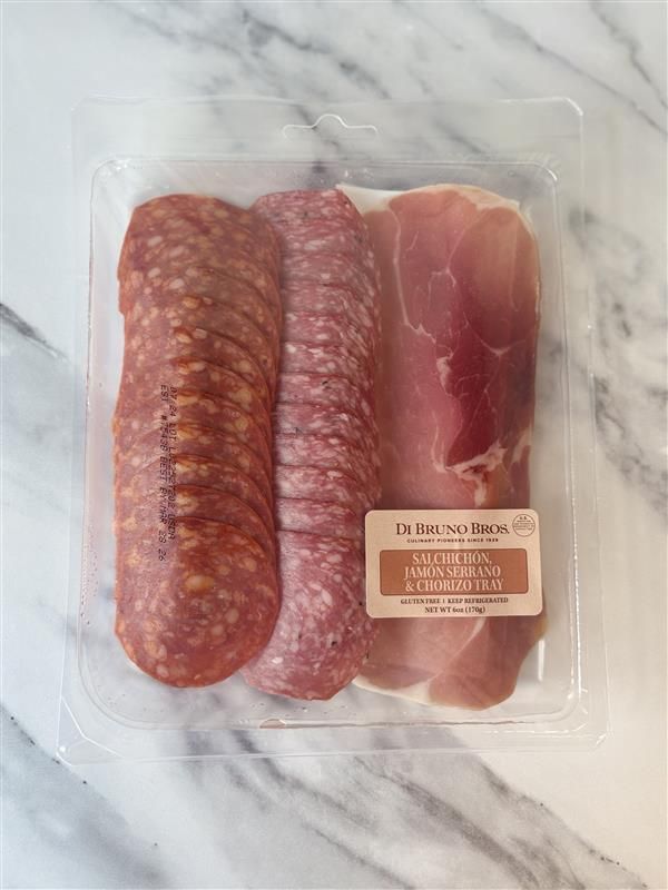 Salchichon, Jamon, and Chorizo Tray