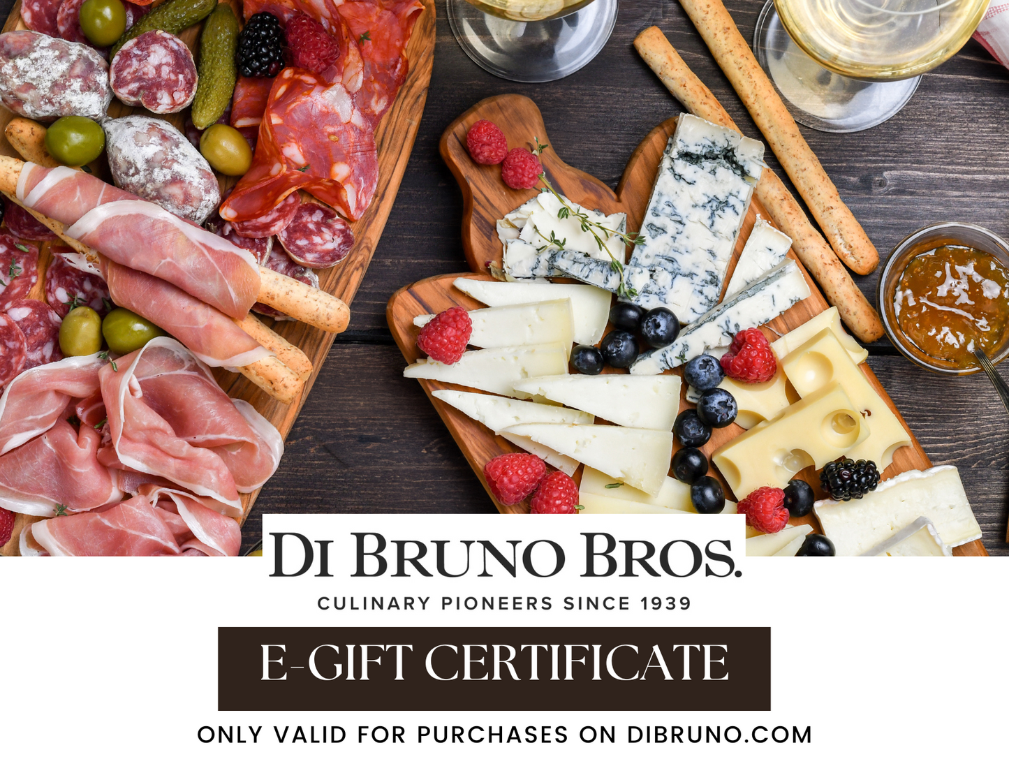 DiBruno.com Online E-Gift Card - Not Valid in Stores