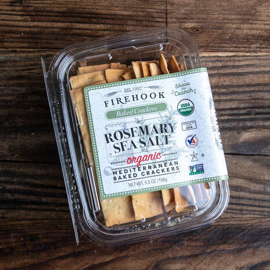 Firehook Rosemary Sea Salt Crackers