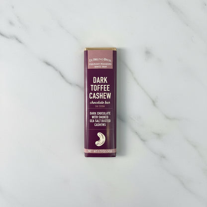 Dark Chocolate Toffee & Cashew Bar