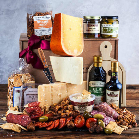 Di Bruno Bros The Fuhgettaboutit Cheese & Charcuterie Gourmet Gift Crate