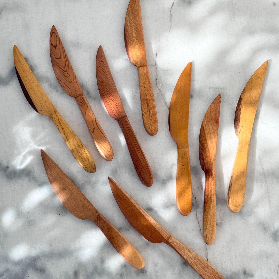 Wooden Cheese Knifes