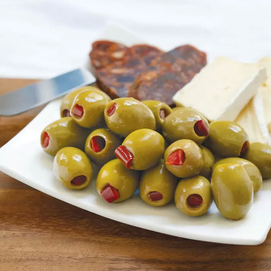 Divina Red Pepper Stuffed Olives