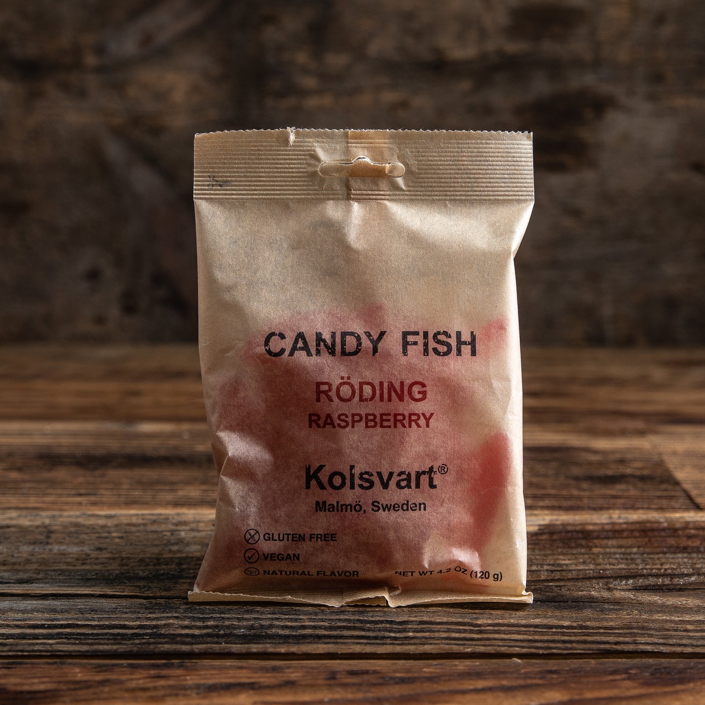 Kolsvart Raspberry Swedish Fish