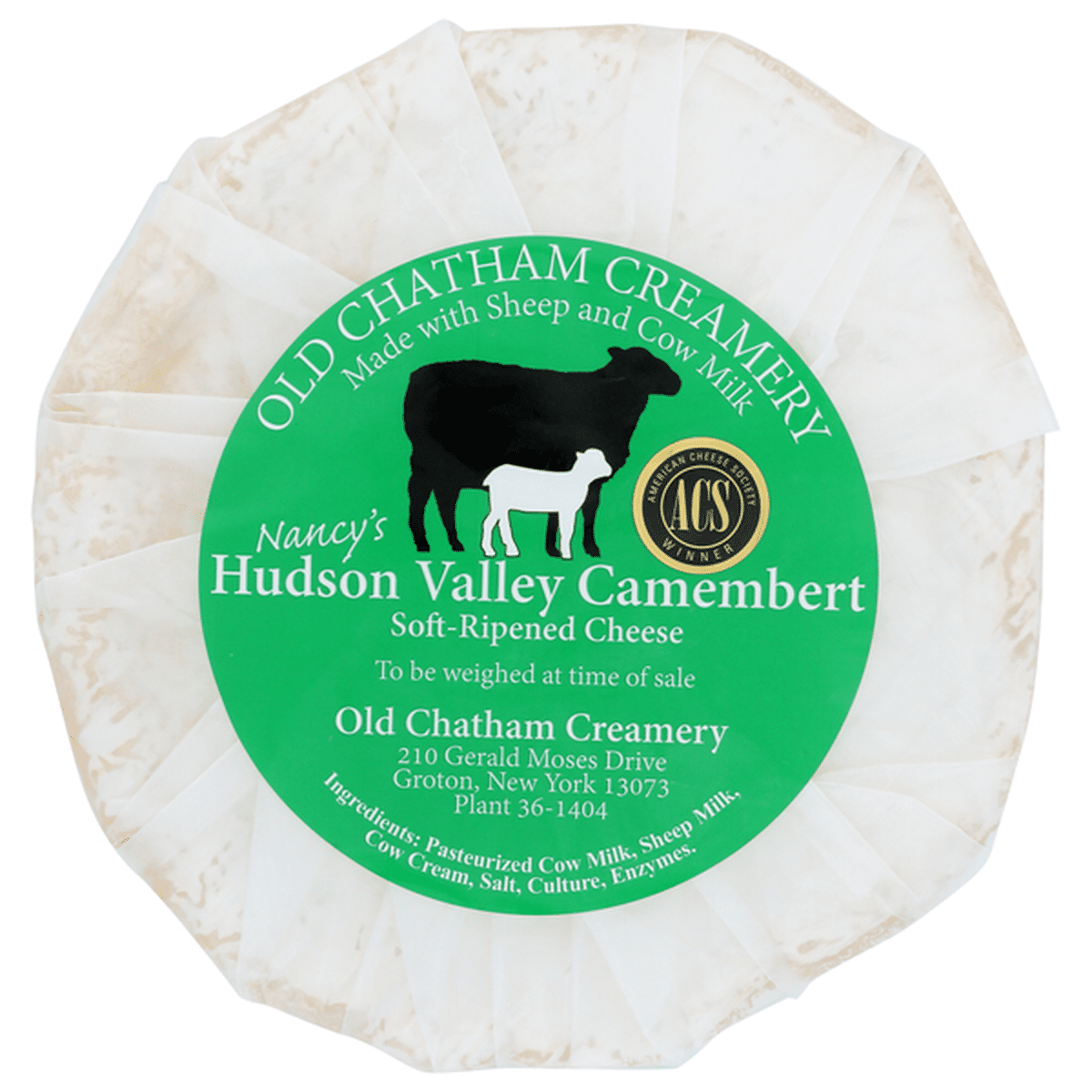 Old Chatham Creek Nancy's Camembert