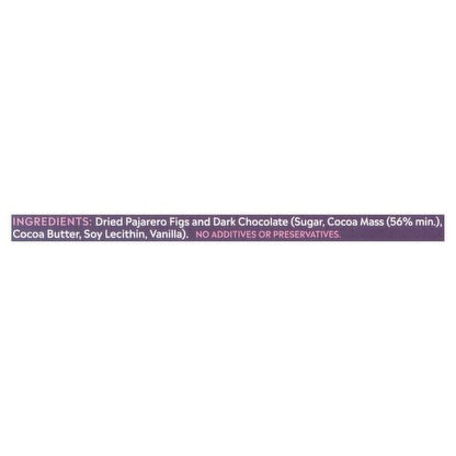 A horizontal purple label strip displaying the ingredients list in white text against a solid white background.