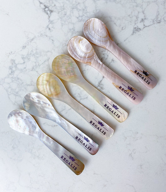 Regalis Mother of Pearl Caviar Spoons