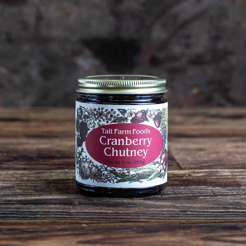 Tait Farm Foods, Cranberry Chutney, 9 oz (case of 12)